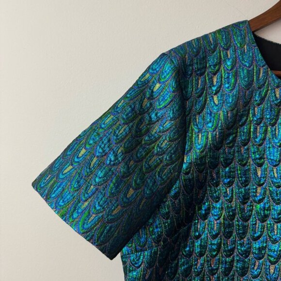 Pomander Place Tuckernuck Pavo Jacquard Mae Dress Size XXL - Picture 5 of 5